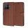 Xiaomi 17T Pro barna Techsuit Leather Folio tok