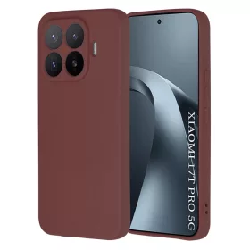  Xiaomi 17T Pro szilvavörös Techsuit SoftFlex szilikon tok