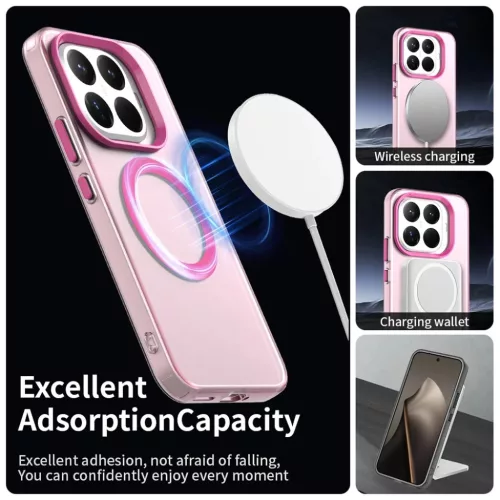 Xiaomi 17T Pro rózsaszín Techsuit CandyCase MagSafe tok-5949419376434 4 kép