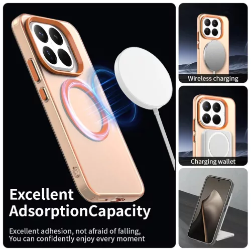 Xiaomi 17T Pro narancssárga Techsuit CandyCase MagSafe tok-5949419376403 4 kép