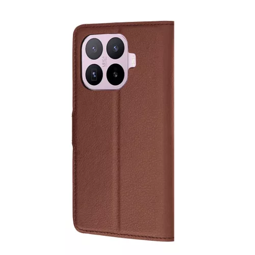 Techsuit Leather Folio pénztárcatok Xiaomi 17T készülékhez, barna-5949419376243 5 kép