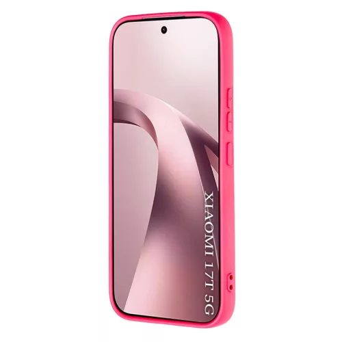 Xiaomi 17T élénk rózsaszín Techsuit SoftFlex szilikon tok-5949419376120 2 kép