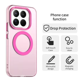 Xiaomi 17T rózsaszín Techsuit CandyCase MagSafe tok tok-5949419375932 2 kép