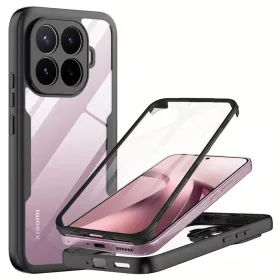    Xiaomi 17T fekete Techsuit ColorVerse 360 Series tok kijelzővédővel