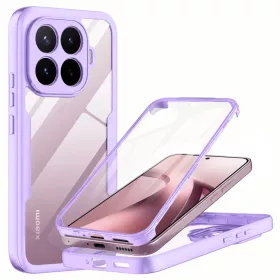    Xiaomi 17T lila Techsuit ColorVerse 360 széria tok kijelzővédővel