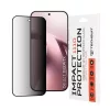 Xiaomi 17T fekete Techsuit 111D Privacy teljes felületű, ragasztós edzett üveg kijelzővédő fólia