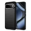 Google Pixel 11 / Pixel 11 Pro fekete Techsuit Carbon szilikon tok