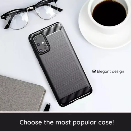 Google Pixel 11 / Pixel 11 Pro fekete Techsuit Carbon szilikon tok-5949419375697 9 kép