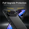 Google Pixel 11 Pro XL fekete Techsuit Carbon Silicone tok-5949419375680 2 kép