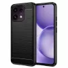 Oppo Reno16 F fekete Techsuit karbon szilikon tok