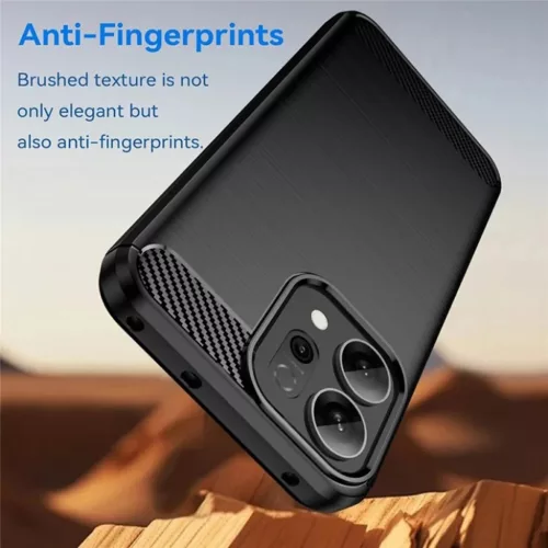 Oppo Reno16 F fekete Techsuit karbon szilikon tok-5949419377202 2 kép