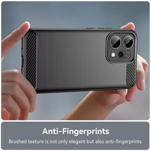 Oppo Reno16 F fekete Techsuit karbon szilikon tok-5949419377202 4 kép