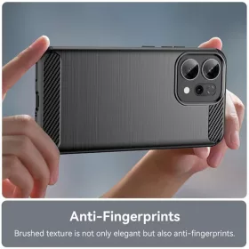  Oppo Reno16 F kék Techsuit Karbon szilikon tok-5949419377196 2 kép