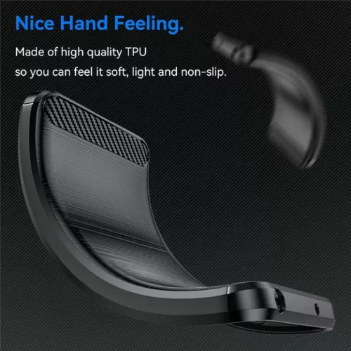  Oppo Reno16 F kék Techsuit Karbon szilikon tok-5949419377196 7 kép