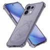  Oppo Reno16 Pro füstfekete Techsuit ütésálló átlátszó szilikontok