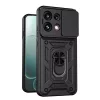 Oppo Reno16 F fekete Techsuit CamShield tok