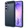 Samsung Galaxy S26 FE / S25 FE kék Techsuit Carbon Silicone tok