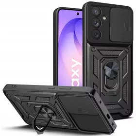   Samsung Galaxy S26 FE / S25 FE fekete Techsuit CamShield széria tok