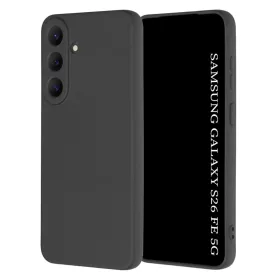    Samsung Galaxy S26 FE / S25 FE fekete Techsuit SoftFlex szilikontok