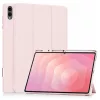 Samsung Galaxy Tab S11 Ultra / Tab S12 Ultra rózsaszín Techsuit Flex Trifold tablet tok ceruzatartóval