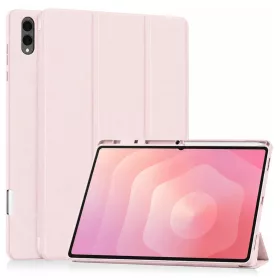   Samsung Galaxy Tab S11 Ultra / Tab S12 Ultra rózsaszín Techsuit Flex Trifold tablet tok ceruzatartóval