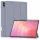 Samsung Galaxy Tab S11 Ultra / Tab S12 Ultra lila Techsuit Flex Trifold érintőceruza-tartós flip tok