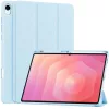  Samsung Galaxy Tab S12 Plus égkék Techsuit Flex Trifold tablet tok ceruzatartóval