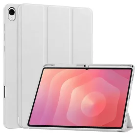    Samsung Galaxy Tab S12 Plus szürke Techsuit Flex Trifold tablet tok ceruzatartóval