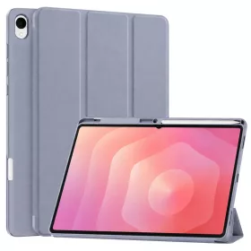    Samsung Galaxy Tab S12 Plus lila Techsuit Flex Trifold tablet tok ceruzatartóval