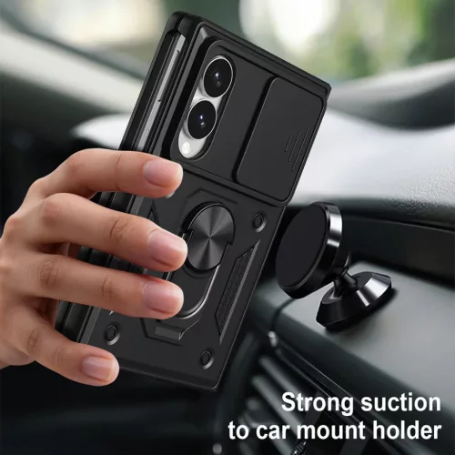  Samsung Galaxy Z Fold8 zöld Techsuit CamShield Series tok-5949419381476 5 kép
