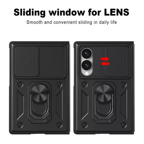 Samsung Galaxy Z Fold8 arany Techsuit CamShield tok-5949419381452 2 kép