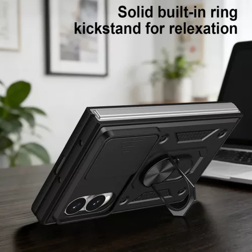  Samsung Galaxy Z Fold8 arany Techsuit CamShield tok-5949419381452 3 kép