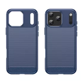 iPhone 18 Pro Max / iPhone 17 Pro Max kék Techsuit Carbon Silicone ü-5949419381384 2 kép
