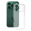  Apple iPhone 18 Pro / iPhone 17 Pro átlátszó Techsuit Clear Silicone szilikon tok