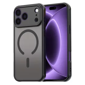    iPhone 18 Pro / iPhone 17 Pro fekete Techsuit HaloFrost II MagSafe tok