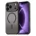  iPhone 18 Pro / iPhone 17 Pro fekete Techsuit HaloFrost II MagSafe tok