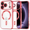  iPhone 18 Pro / iPhone 17 Pro piros Techsuit Luxury Crystal MagSafe tok