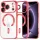  iPhone 18 Pro / iPhone 17 Pro piros Techsuit Luxury Crystal MagSafe tok