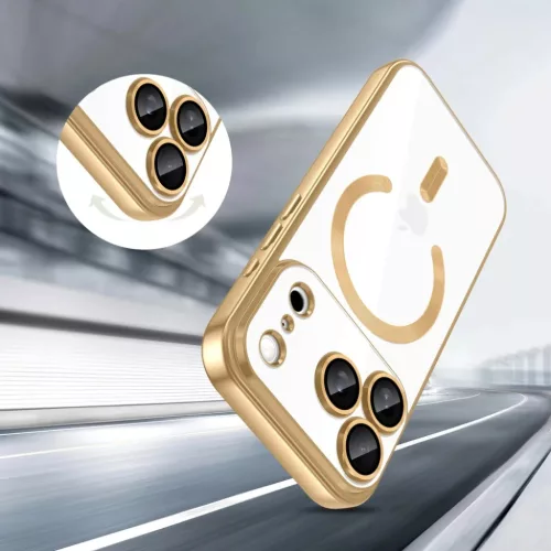  Apple iPhone 18 Pro / iPhone 17 Pro világoslila Techsuit Luxury Crys-5949419379626 4 kép