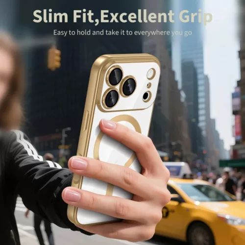  iPhone 18 Pro Max / iPhone 17 Pro Max sötét cseresznye Techsuit Lux-5949419379350 5 kép