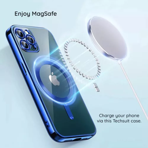  Apple iPhone 18 Pro / iPhone 17 Pro Sötét cseresznye Techsuit Luxur-5949419379343 9 kép