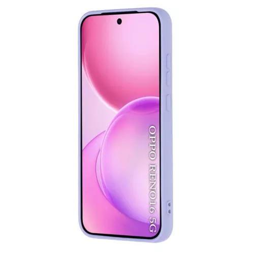  Oppo Reno16 világoslila Techsuit SoftFlex szilikon tok-5949419381698 2 kép