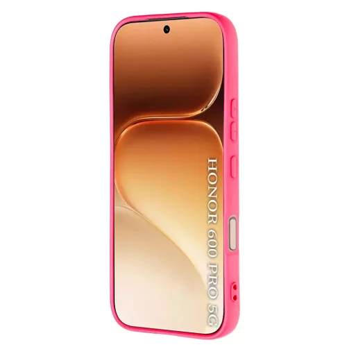 Honor 600 Pro élénk rózsaszín Techsuit SoftFlex szilikon telefonto-5949419381988 2 kép