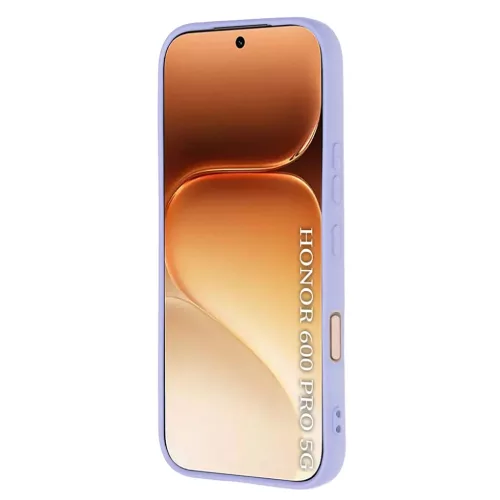 Honor 600 Pro világoslila Techsuit SoftFlex szilikon tok-5949419381964 2 kép