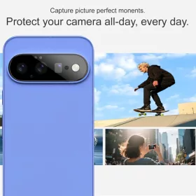 Google Pixel 11 fekete Techsuit teljes kameravédő üvegfólia-5949419382657 2 kép