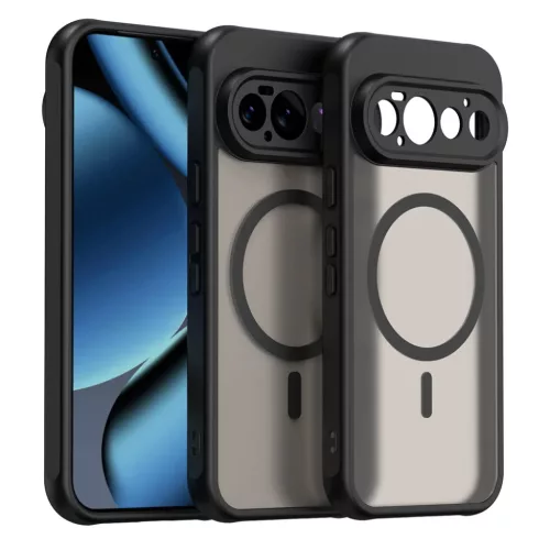  Google Pixel 11 Pro fekete Techsuit HaloFrost II MagSafe tok-5949419382619 2 kép