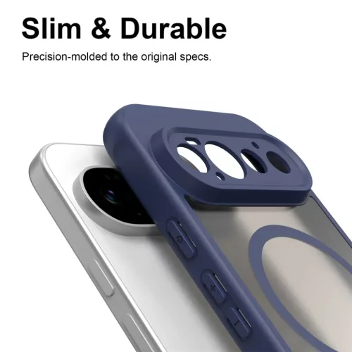  Google Pixel 11 Pro tengerészkék Techsuit HaloFrost II MagSafe tok-5949419382602 5 kép
