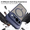  Google Pixel 11 Pro tengerészkék Techsuit HaloFrost II MagSafe tok-5949419382602 6 kép