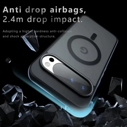  Google Pixel 11 Pro XL matt fekete Techsuit PureFrost MagSafe tok-5949419382817 4 kép