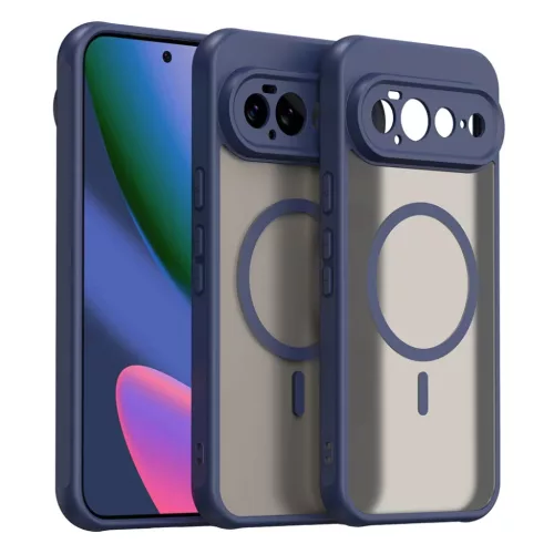  Google Pixel 11 Pro XL sötétkék Techsuit HaloFrost II MagSafe tok-5949419382794 2 kép